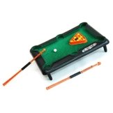 HAB & GUT (FB004) Mini Billardspiel DESKTOP, 21x15cm Snooker Poolbillard Carambolage -