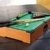 Playtastic Mini Billardtisch mit 2 Queues & 16 Kugeln - 